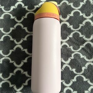 Owala Sky Water Bottle with Mint and Coral Accents